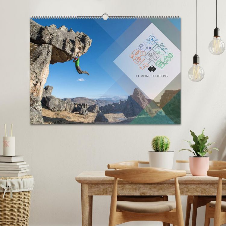 Produktbild: Climbing Solutions - Bergsport weltweit (Wandkalender 2026 DIN A2 quer), CALVENDO Monatskalender