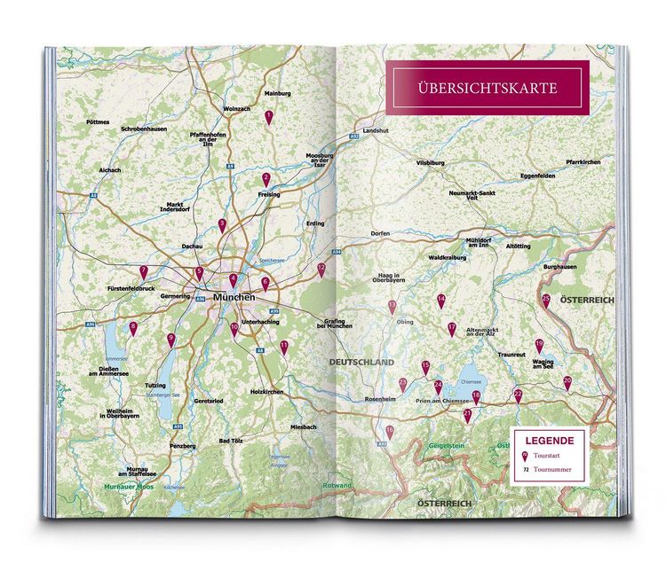 Produktbild: KOMPASS Fahrradlust Oberbayern