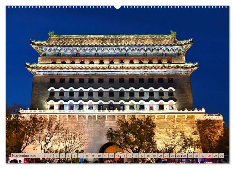 Produktbild: Erlebnis China (hochwertiger Premium Wandkalender 2027 DIN A2 quer), Kunstdruck in Hochglanz