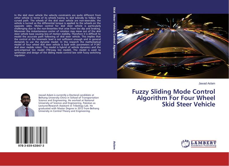 Produktbild: Fuzzy Sliding Mode Control Algorithm For Four Wheel Skid Steer Vehicle