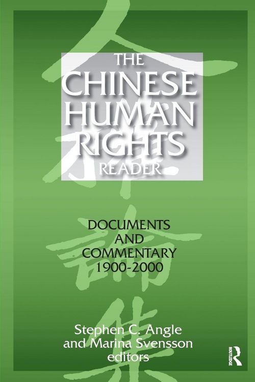 Produktbild: The Chinese Human Rights Reader