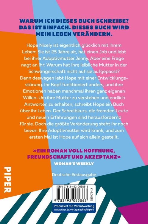 Produktbild: Mein Name ist Hope Nicely. Hope wie Hoffnung und Nicely wie nett.