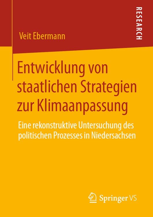 Produktbild: Entwicklung von staatlichen Strategien zur Klimaanpassung