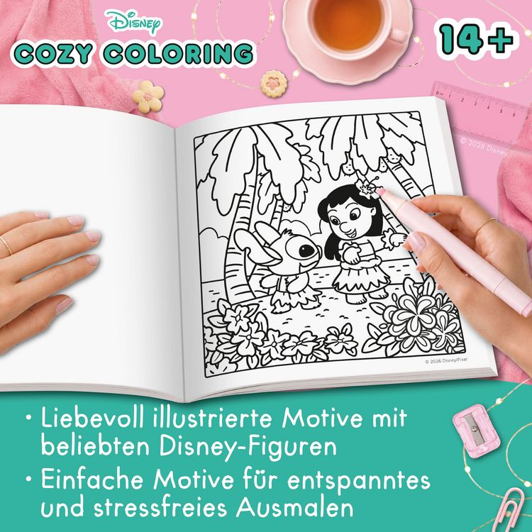 Produktbild: Cozy Coloring Disney - Lilo & Stitch