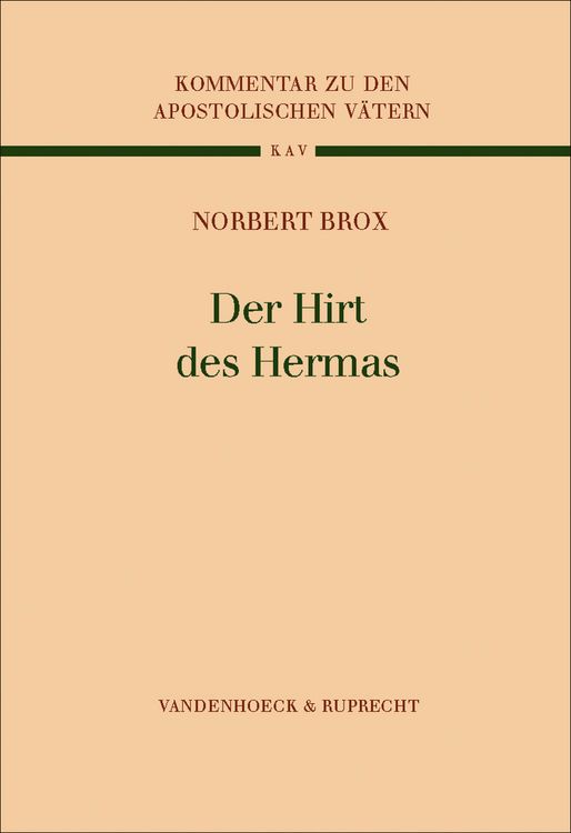Produktbild: Der Hirt des Hermas