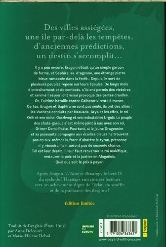 Produktbild: Eragon 04 - L'H&eacute;ritage