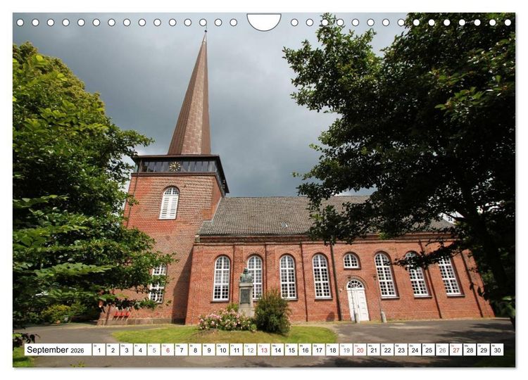 Produktbild: Wedel - Ein Spaziergang (Wandkalender 2026 DIN A4 quer), CALVENDO Monatskalender