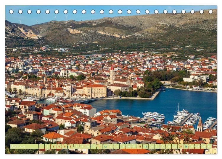 Produktbild: Trogir - Wundervolles historisches Juwel an der Adria (Tischkalender 2026 DIN A5 quer), CALVENDO Monatskalender