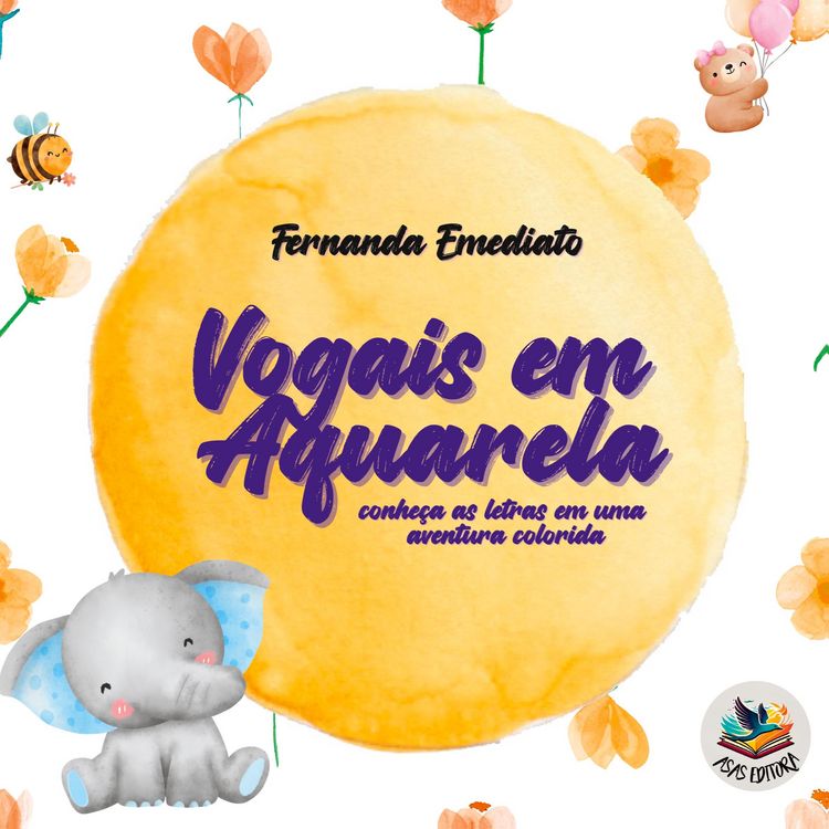 Produktbild: Vogais em aquarela
