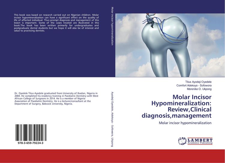 Produktbild: Molar Incisor Hypomineralization: Review,Clinical diagnosis,management