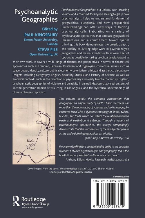 Produktbild: Psychoanalytic Geographies
