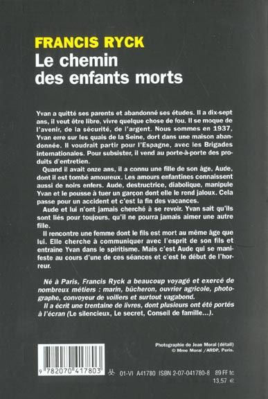 Produktbild: Le chemin des enfants morts
