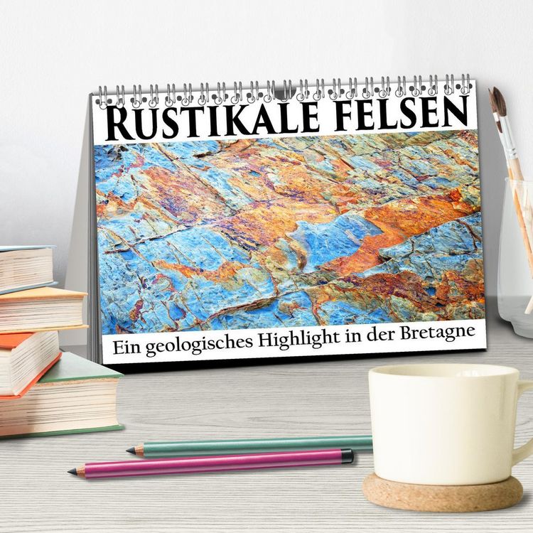 Produktbild: Rustikale Felsen (Tischkalender 2026 DIN A5 quer), CALVENDO Monatskalender