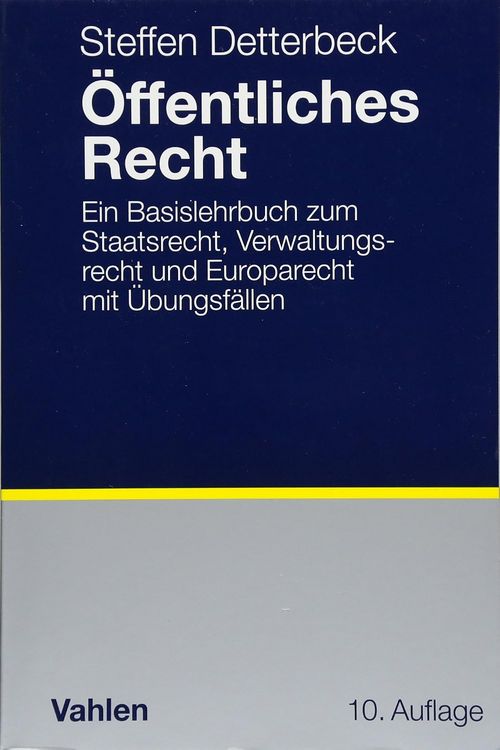 Produktbild: &Ouml;ffentliches Recht