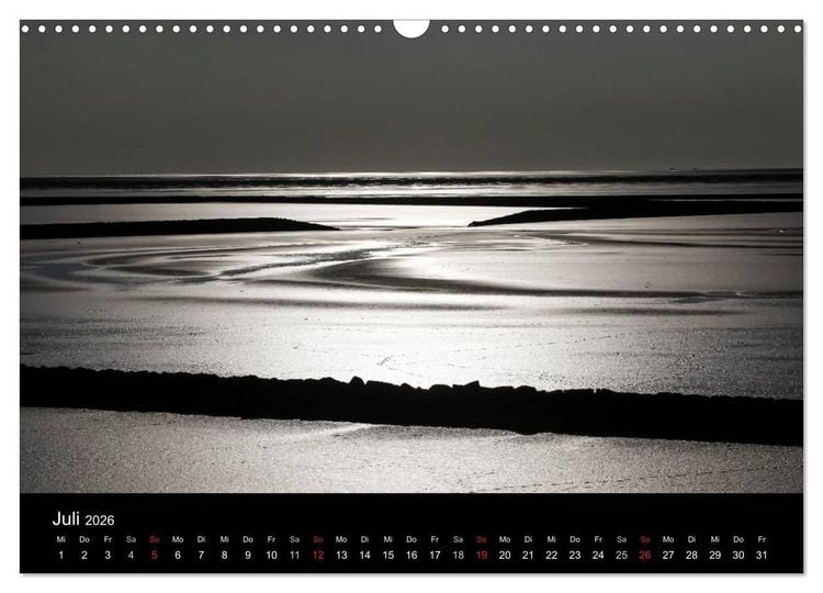 Produktbild: Wattenmeer (Wandkalender 2026 DIN A3 quer), CALVENDO Monatskalender