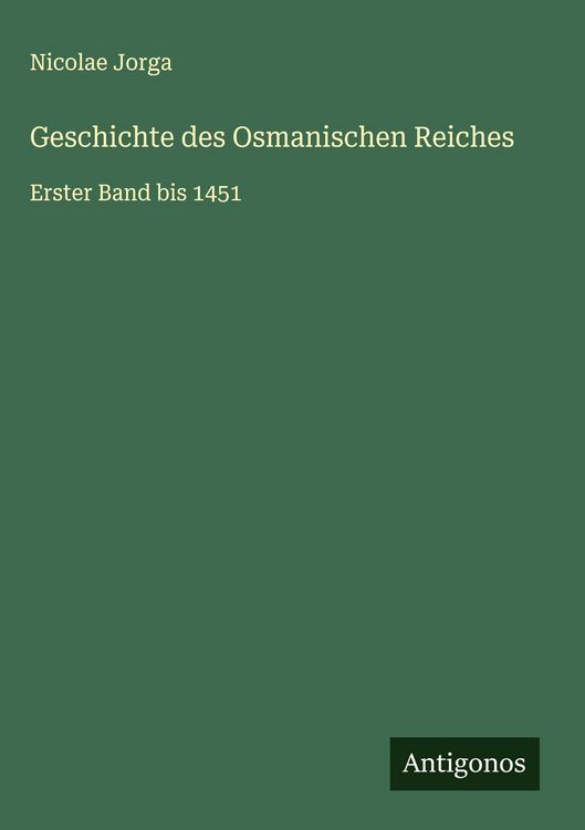 Produktbild: Geschichte des Osmanischen Reiches