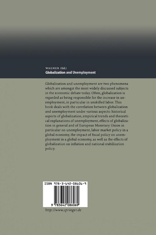 Produktbild: Globalization and Unemployment