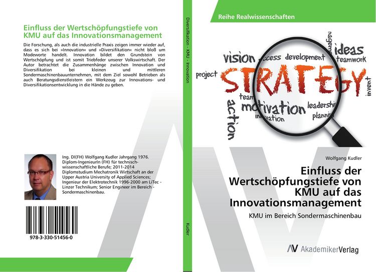 Produktbild: Einfluss der Wertsch&ouml;pfungstiefe von KMU auf das Innovationsmanagement