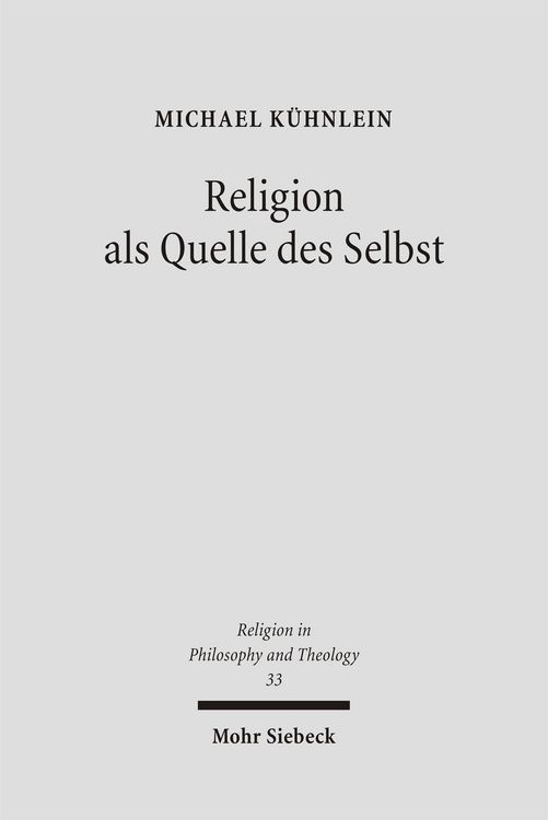 Produktbild: Religion als Quelle des Selbst