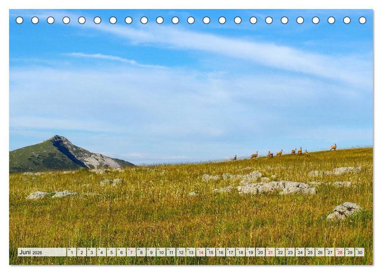 Produktbild: ALPEN BLICK (Tischkalender 2026 DIN A5 quer), CALVENDO Monatskalender