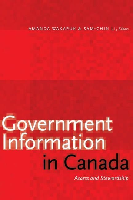 Produktbild: Government Information in Canada