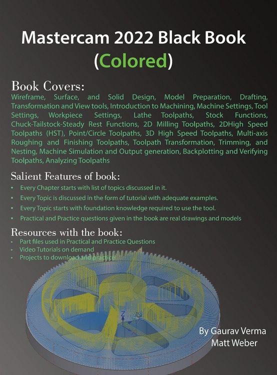 Produktbild: Mastercam 2022 Black Book (Colored)