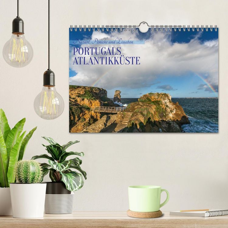 Produktbild: Portugals Atlantikk&uuml;ste (Wandkalender 2026 DIN A4 quer), CALVENDO Monatskalender