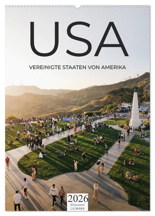 Produktbild: USA - Vereinigte Staaten von Amerika (Wandkalender 2026 DIN A2 hoch), CALVENDO Monatskalender