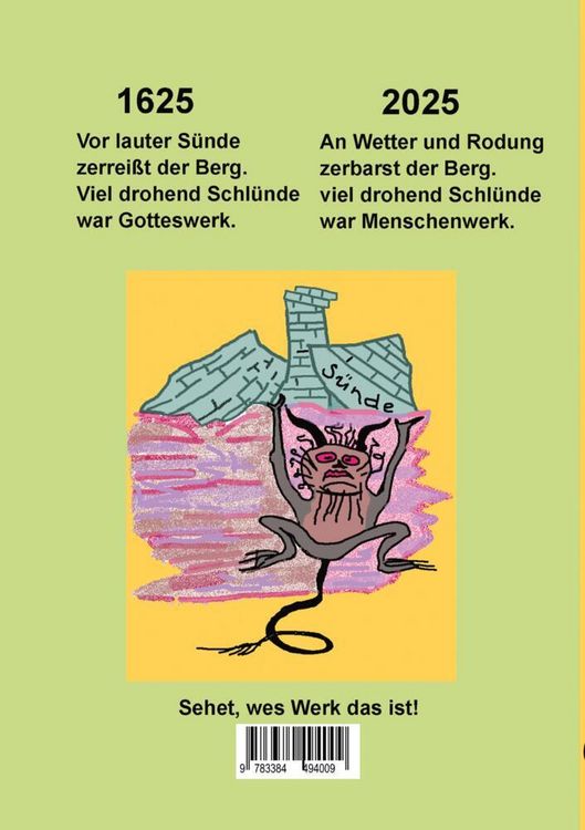 Produktbild: 400 Jahre Bergrutsch Gasseldorf 1625