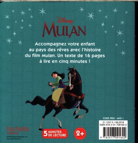Produktbild: Mulan : l'histoire du film