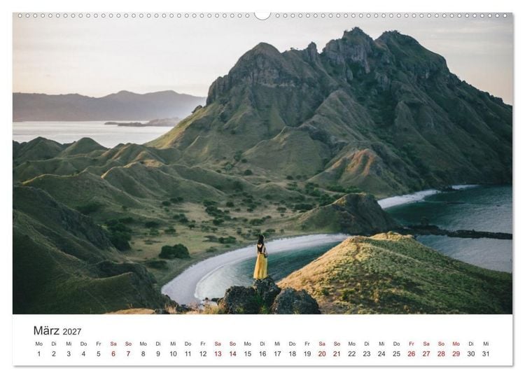 Produktbild: Indonesien - Ein atemberaubender Inselstaat. (Wandkalender 2027 DIN A2 quer), CALVENDO Monatskalender