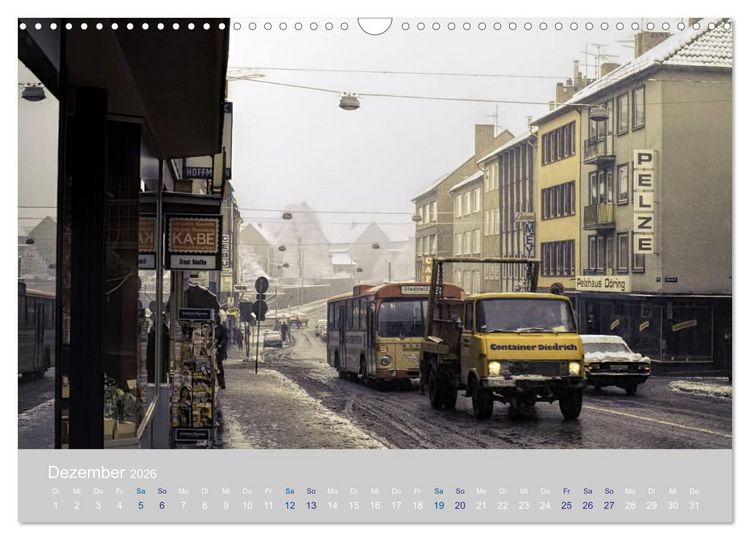 Produktbild: Hildesheim - damals ... (Wandkalender 2026 DIN A3 quer), CALVENDO Monatskalender