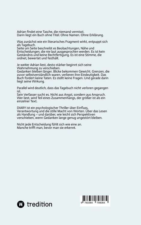 Produktbild: Diary