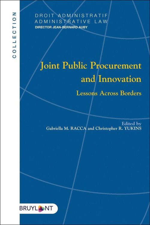Produktbild: Joint public procurement and innovation : lessons accross borders