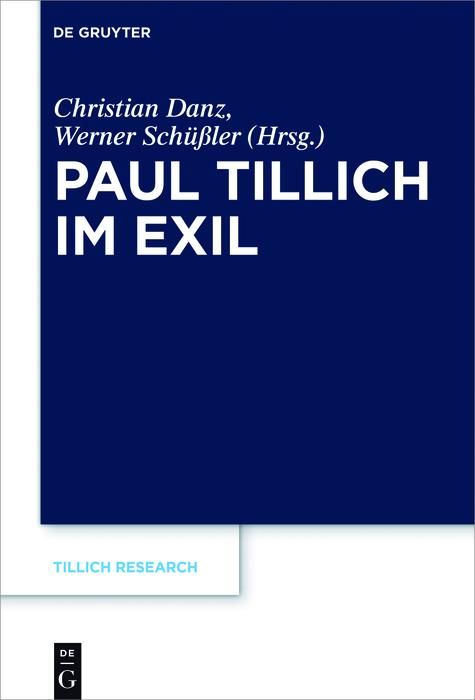 Produktbild: Paul Tillich im Exil