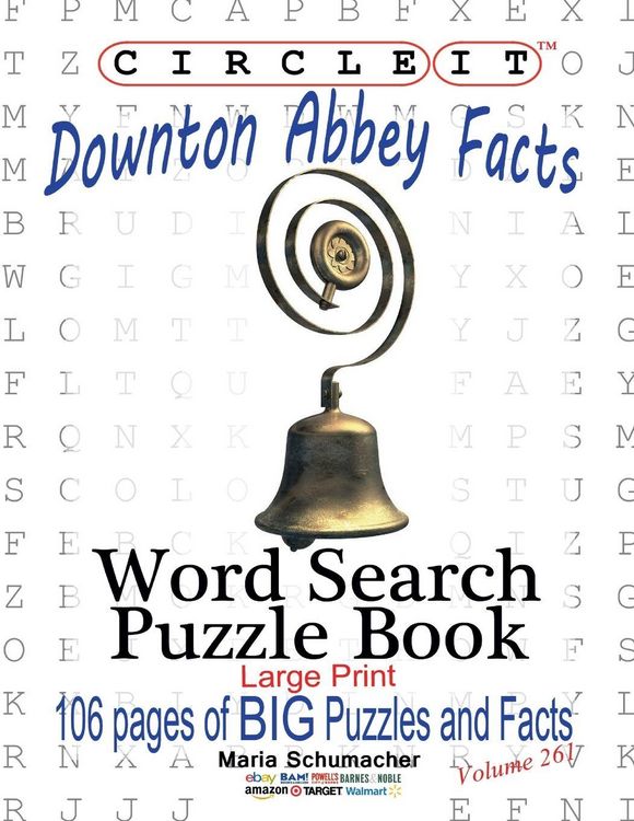 Produktbild: Circle It, Downton Abbey Facts, Word Search, Puzzle Book