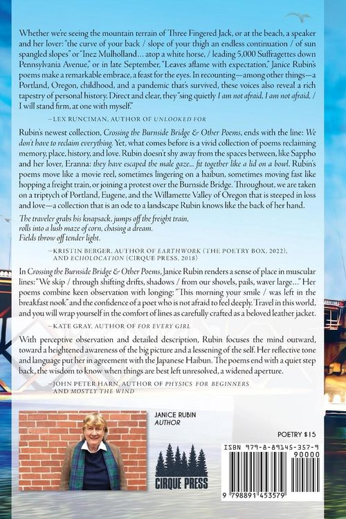 Produktbild: Crossing the Burnside Bridge & Other Poems