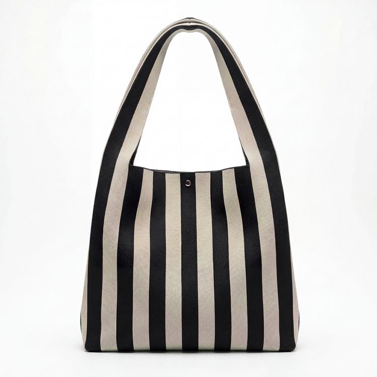 Produktbild: Shopper gestreift (sand)