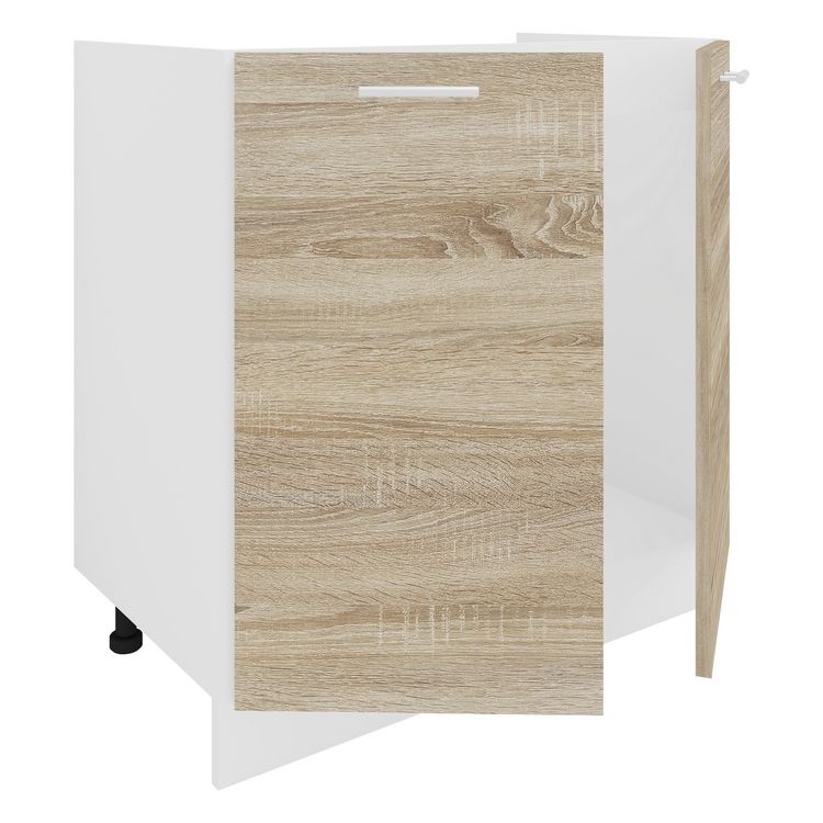 Produktbild: Sp&uuml;lunterschrank Breite 80 cm Sp&uuml;lenschrank Esilo