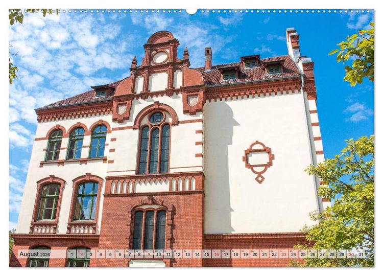 Produktbild: Altes G&uuml;strow (Wandkalender 2026 DIN A2 quer), CALVENDO Monatskalender