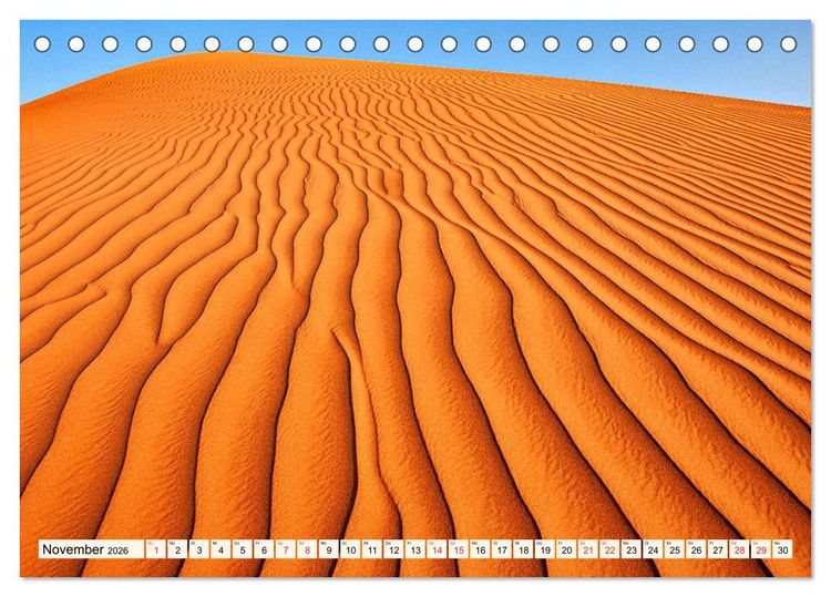 Produktbild: Rub al-Chali Oman (Tischkalender 2026 DIN A5 quer), CALVENDO Monatskalender