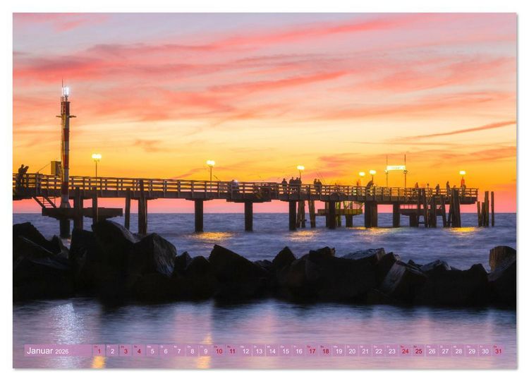 Produktbild: Fischland-Dar&szlig;-Zingst Impressionen einer Halbinsel (Wandkalender 2026 DIN A3 quer), CALVENDO Monatskalender