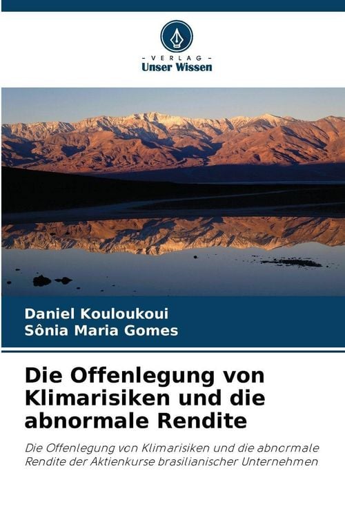 Produktbild: Die Offenlegung von Klimarisiken und die abnormale Rendite