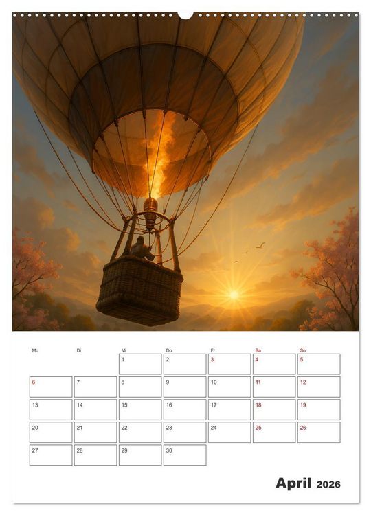 Produktbild: Im Reich des Windes (hochwertiger Premium Wandkalender 2026 DIN A2 hoch), Kunstdruck in Hochglanz