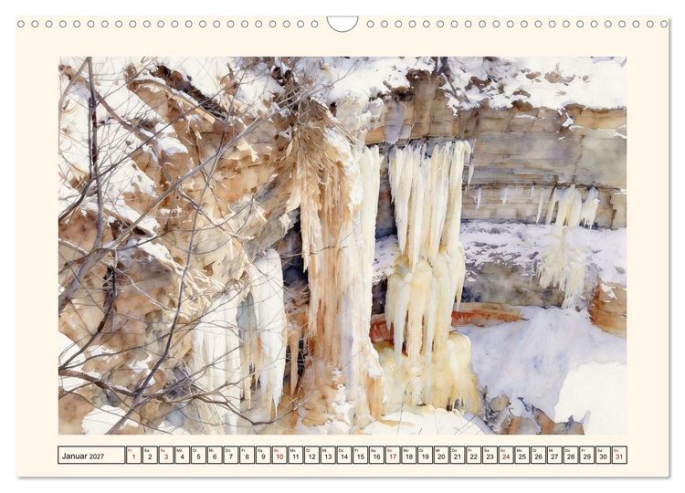 Produktbild: Reise nach Estland (Wandkalender 2027 DIN A3 quer), CALVENDO Monatskalender