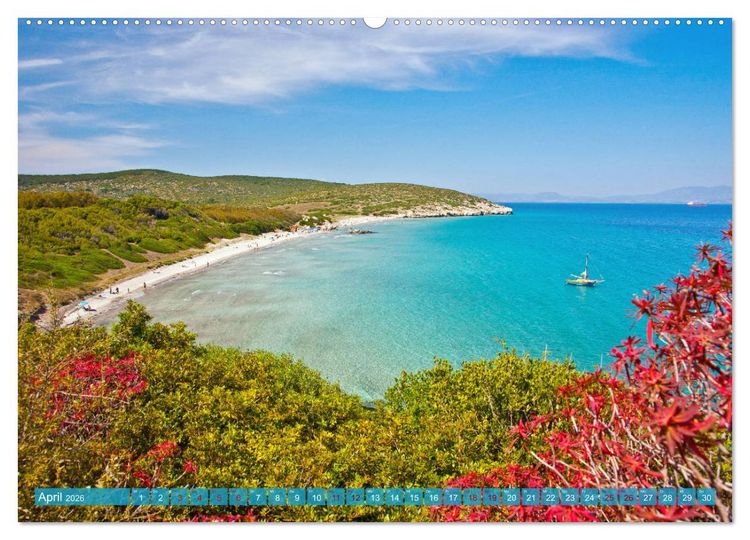 Produktbild: Facettenreiches Sardinien (Wandkalender 2026 DIN A2 quer), CALVENDO Monatskalender