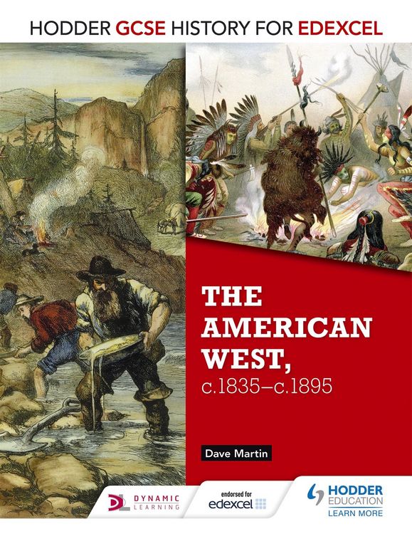 Produktbild: Hodder GCSE History for Edexcel: The American West, c.1835-c.1895