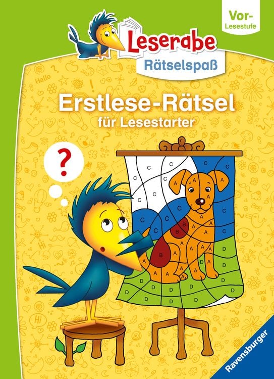 Produktbild: Leserabe Rätselspaß - Erstlese-Rätsel für Lesestarter (Vor-Lesestufe)