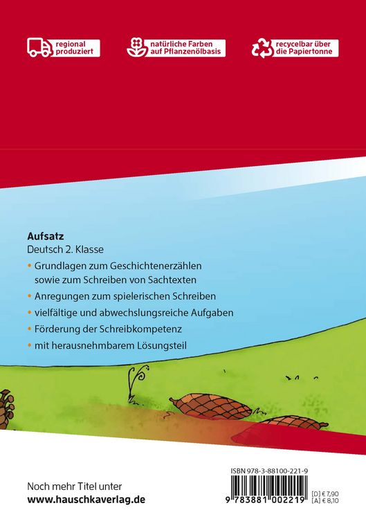 Produktbild: Aufsatz Deutsch 2. Klasse
