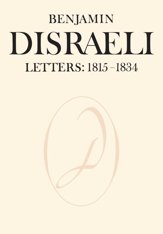 Produktbild: Benjamin Disraeli Letters